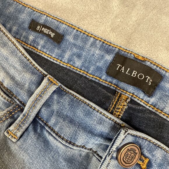 Talbots Women's Size 8 Jegging Medium Wash Mid Rise 30x29 - Picture 3 of 7